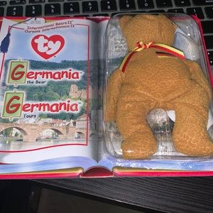 Germania the Bear McDonald’s ty Beanie Babies international bears II collectable